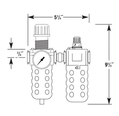 Arrow Pneumatics 1-1/2" Pipe Size Lubricator - Image 14