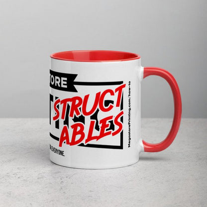 11oz Photo Mug with Colored Interior - Image 2