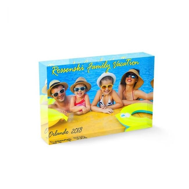 Premium 5x7 Art Print Acrylic Photo Block - Image 1