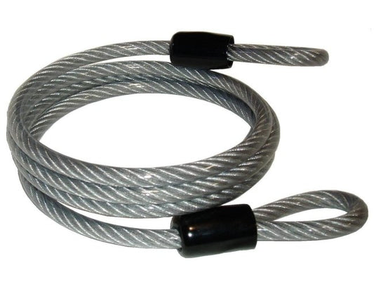 Coiled Security Cable with Loop - Image 1