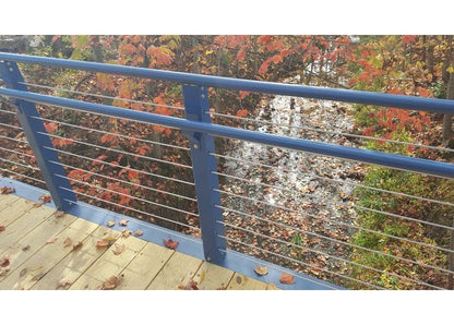 Threaded Terminal Bridge Rail for Cable Railing - Image 1