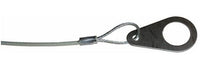 Galvanized Aircraft Cable with Nylon Coating and Custom Fitting