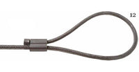 Adjustable Vinyl-Coated Loop-End Cable Assembly