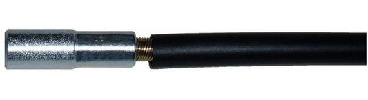 Flex Core Remote Control Cable with Vinyl Tubing and Custom End Fitting - Image 1