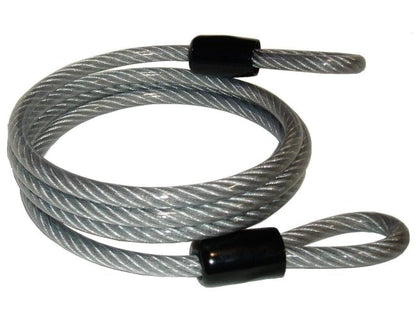 Coiled Security Cable with Loop Ends - Image 1