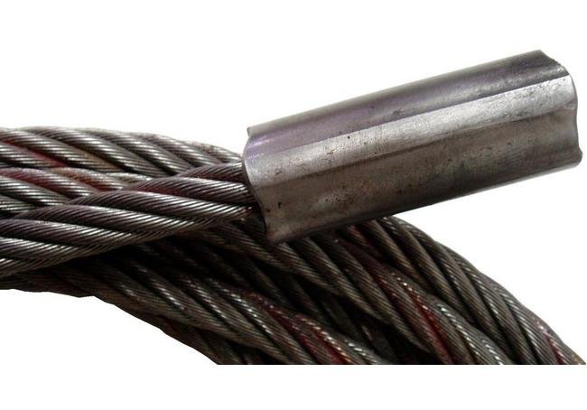 Bright Wire Rope Cable Assembly with Steel Button Stop - Image 1
