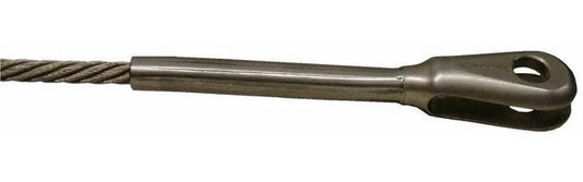 Stainless Steel Aircraft Cable Fork End Assembly - Image 1