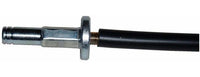 Vinyl Tubing Remote Control Core Cable with Custom End Fitting Assembly