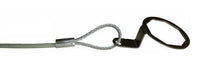 Galvanized Aircraft Cable with Nylon Coating and Custom Fitting