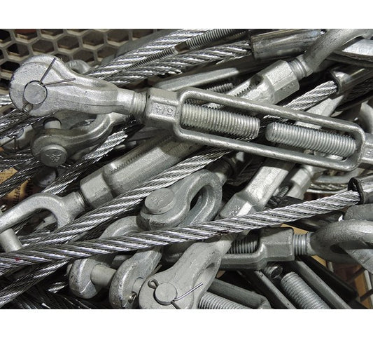 Heavy-Duty Turnbuckle Wire Rope Assemblies - Image 1