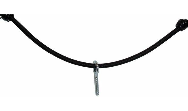 Heavy-Duty Bungee Cord Assembly with Hooks and Free-Floating Eye Bolt - Image 1