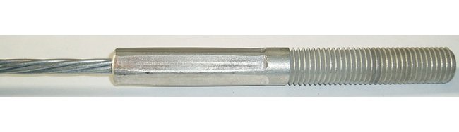 Heavy-Duty Threaded Stud Structural Support Cable Assemblies - Image 1