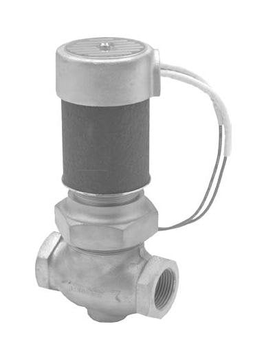 8000 Series Stainless Steel Solenoid Valve - Liquid from 41-150 SUS, 115 VAC, 1in, NPT - Image 1