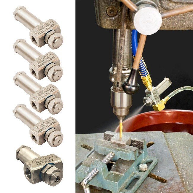 Stainless Steel External Mix Flat Fan Atomizing Spray Nozzle - 1/4 NPT - Image 9