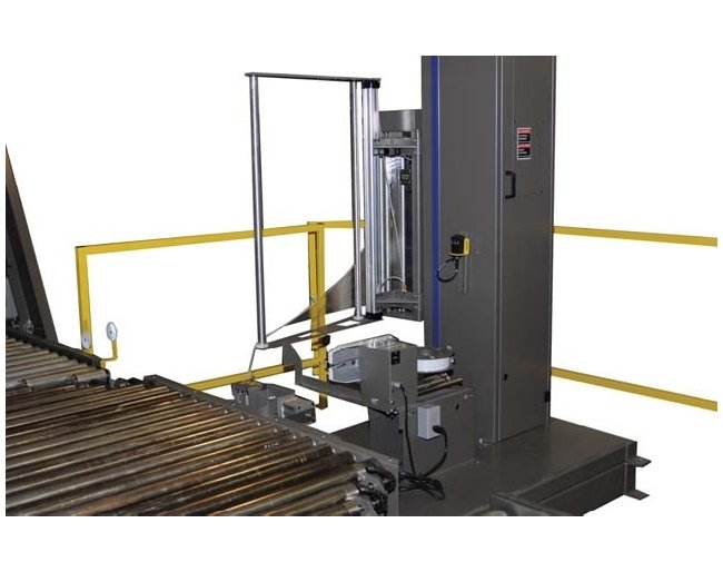 Heavy-Duty Automatic Turntable Stretch Wrapping Machine - 5ft Infeed/Exit - Image 3