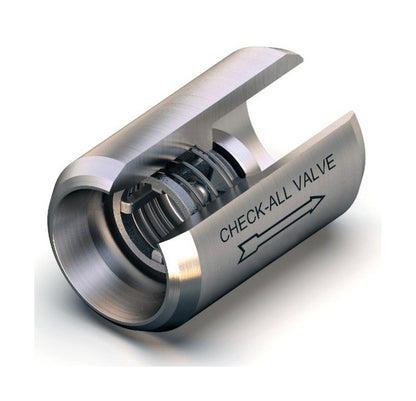B8 Style Butt Weld Check Valve - 1-1/4" NPS, 0.500 psi Cracking Pressure - Image 1