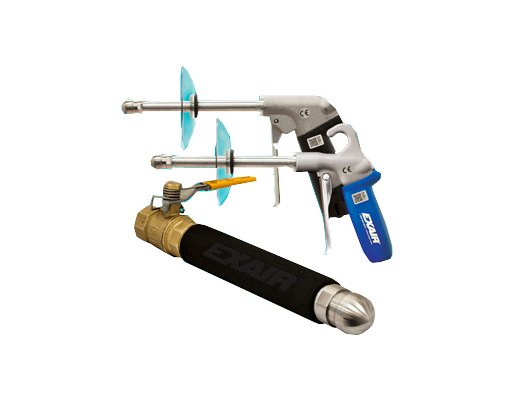 [SEO-optimized] Soft Grip Back Blow Safety Air Gun with Aluminum Extension & Chip Shield - Image 1