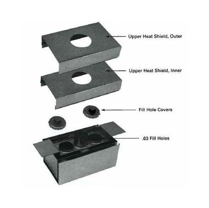 Baffled Box Double Shielded Silicon Monoxide / Zinc Sulphide Sources - Image 3