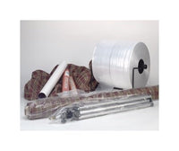 3 Inch x 1000 Feet Clear Polyethylene Tubing - 3 mil Thickness