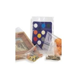 Clear Low-Density Polyethylene Open Top Bag, 8x16x2 mil - Image 1