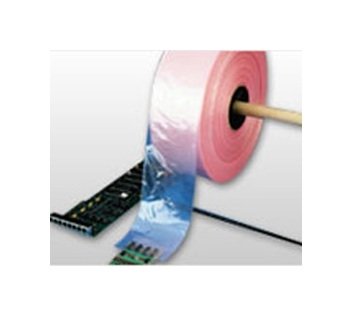 15 in x 1075 ft x 4 mil Pink Anti-Static Poly Tubing Roll - Image 1