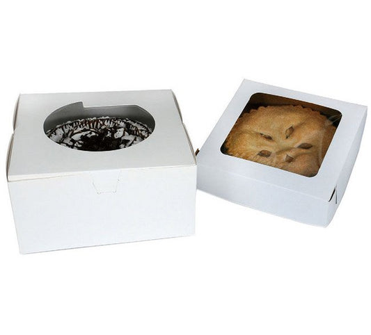 14-Inch Bakery Box with Window, Pack of 100 - Image 1