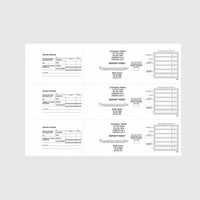 Banking Deposit Ticket Binder