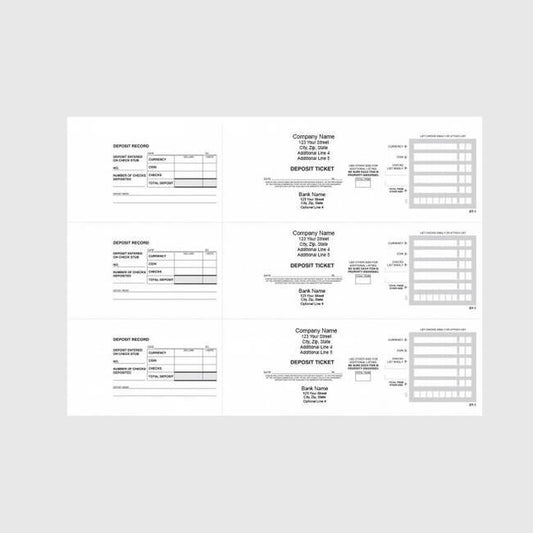 Banking Deposit Ticket Binder - Image 1