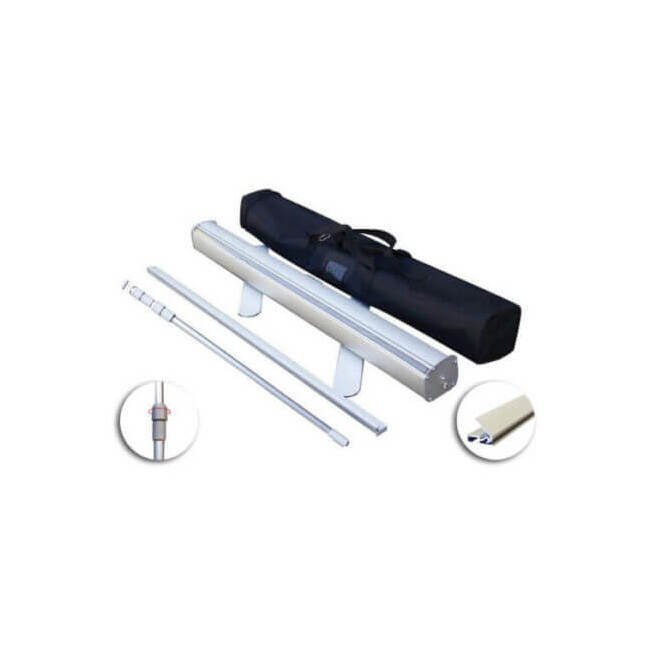 Professional Grade 18 Inch Retractable Banner Stand - Image 2