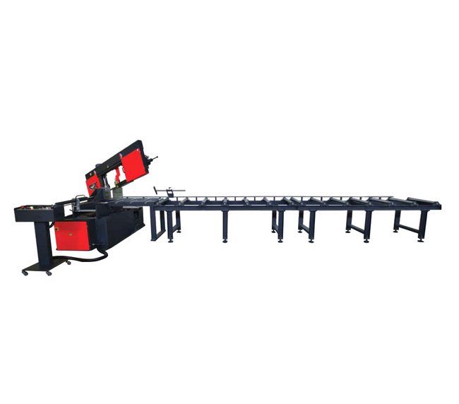 S-FAB PDM 17-24, 4kW Semi-Automatic Double Miter Band Saw - Image 2