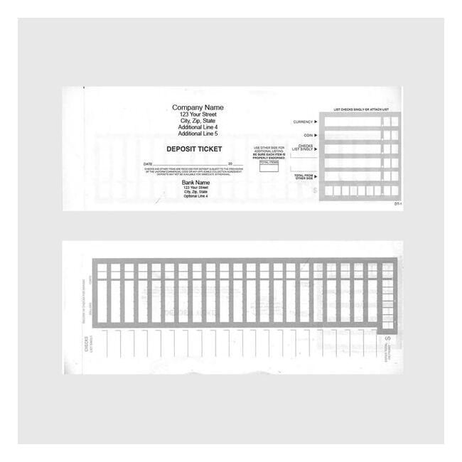 Megastore 1-Part Manual Deposit Ticket Book - Image 1