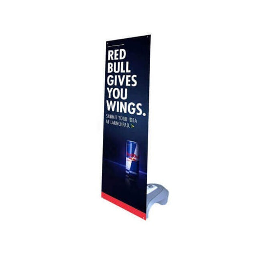 Megastore 24x57 Outdoor Water Base X Banner Stand with Vinyl Print - Image 1