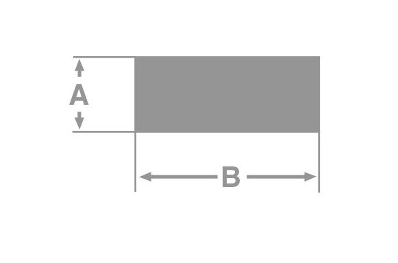 Extruded Aluminum Rectangular Bars, Sharp Corners - Various Sizes - Image 1