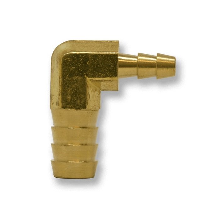 BHBE Series 1/2 x 1/4 Inch (in) Barb Size Elbow - Image 1