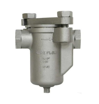 Sure Flow 3" Cast 316 Stainless Steel Simplex Basket Strainer - Image 1