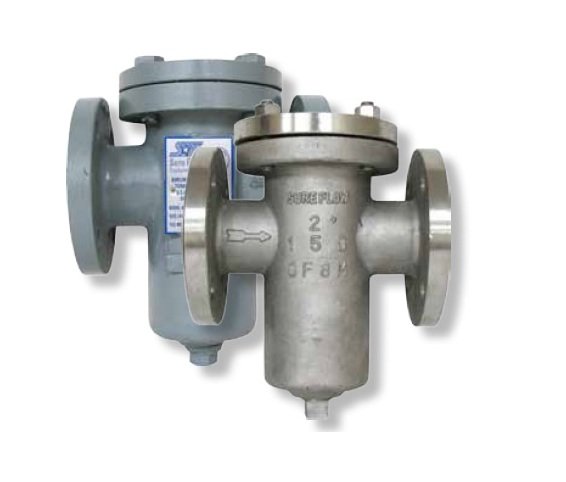 SureFlow BF150 2 1/2'' Cast Carbon Steel Basket Strainer - Image 1