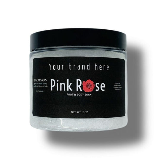SBODi Pink Rose Aromatherapy Bath Salt - Image 1