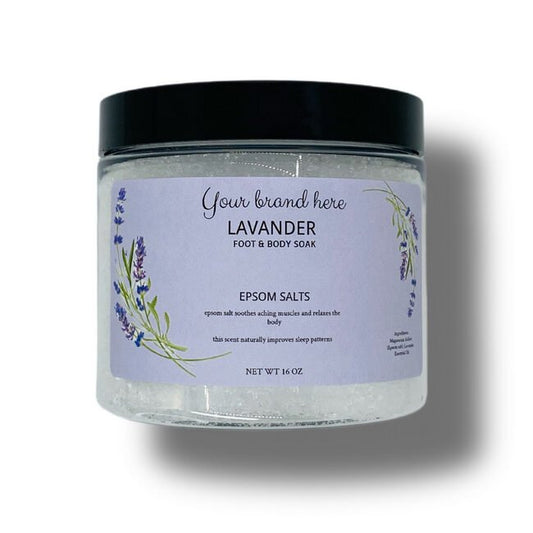 Organic Lavender Bath Salt - Image 1