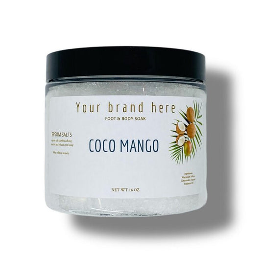 Coconut Mango Aromatherapy Bath Salt - Image 1