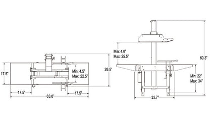 Eastey BB-2/SS Stainless Bottom Belt Case Taper - Image 2