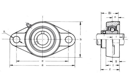 Durable 2 Bolt Flange Bearing Housing - Image 2