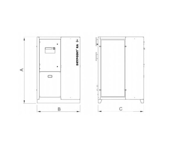 Beko Drypoint® RA Refrigerant Air Dryer - Premium Series 3.77 psid Differential Pressure Drop - Image 2
