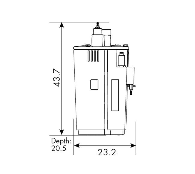 Beko 30.51 gal QUIK-PURE® Condensate Oil Separator - Image 2