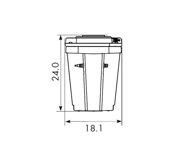 Beko QUIK-PURE® Condensate Oil Separator - 17.73 Gal Capacity - Image 2