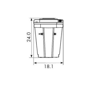 Beko QUIK-PURE® Condensate Oil Separator - 17.73 Gal Capacity - Image 2