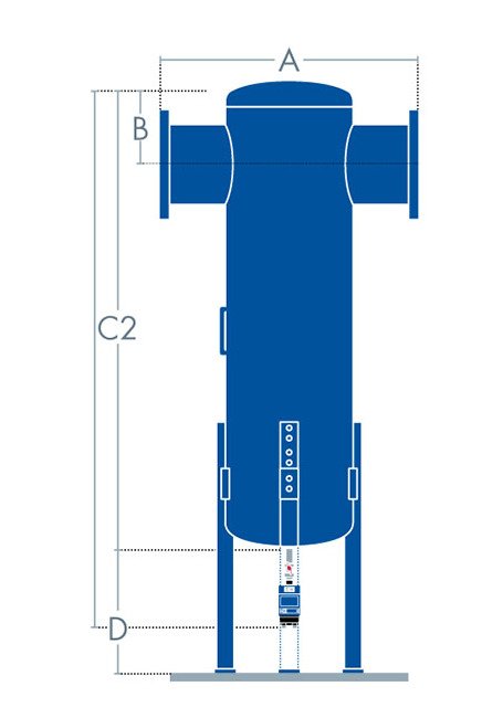 Beko Clearpoint 3800 scfm Flange Water Separator - Image 2