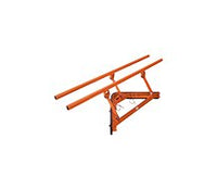 MARTINÂ® TORSION-ARMâ¢ V-Plow with Urethane Blade - Conveyor Tail Pulley Protection
