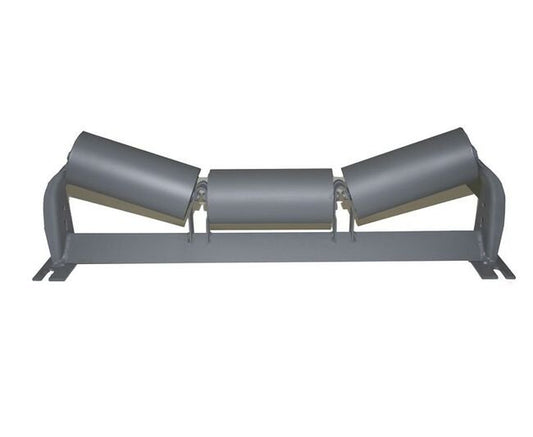 Heavy-duty 18" Troughing Idler Roller 20-Degree Angle - Image 1