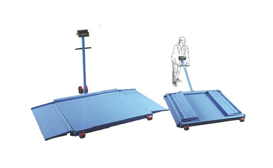 Vestil Portable Floor Scale - Heavy-Duty Platform for Efficient Weighing - Image 1