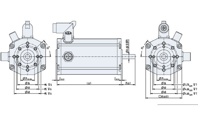 BG Series 4.2A/160W DC Motor with Integrated Control - Image 2
